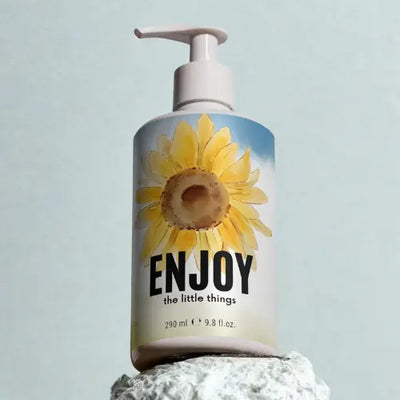 Refreshing hand & body lotion Enjoy the Little Things Refreshing zesty scent Printful