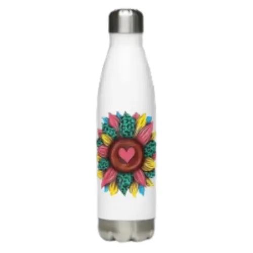 Water bottle Sunflower Printful