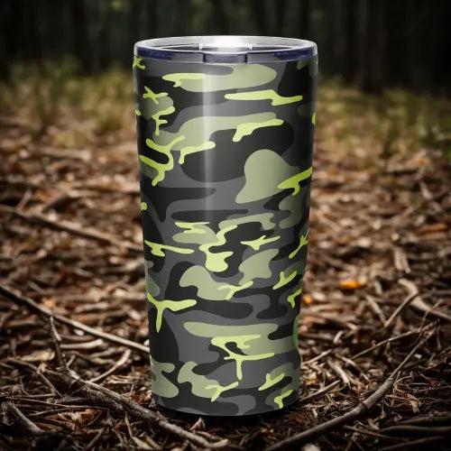 Tapered tumbler Camouflage Printful