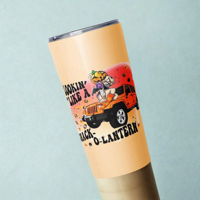 Halloween Tapered Tumbler Jeep Printful