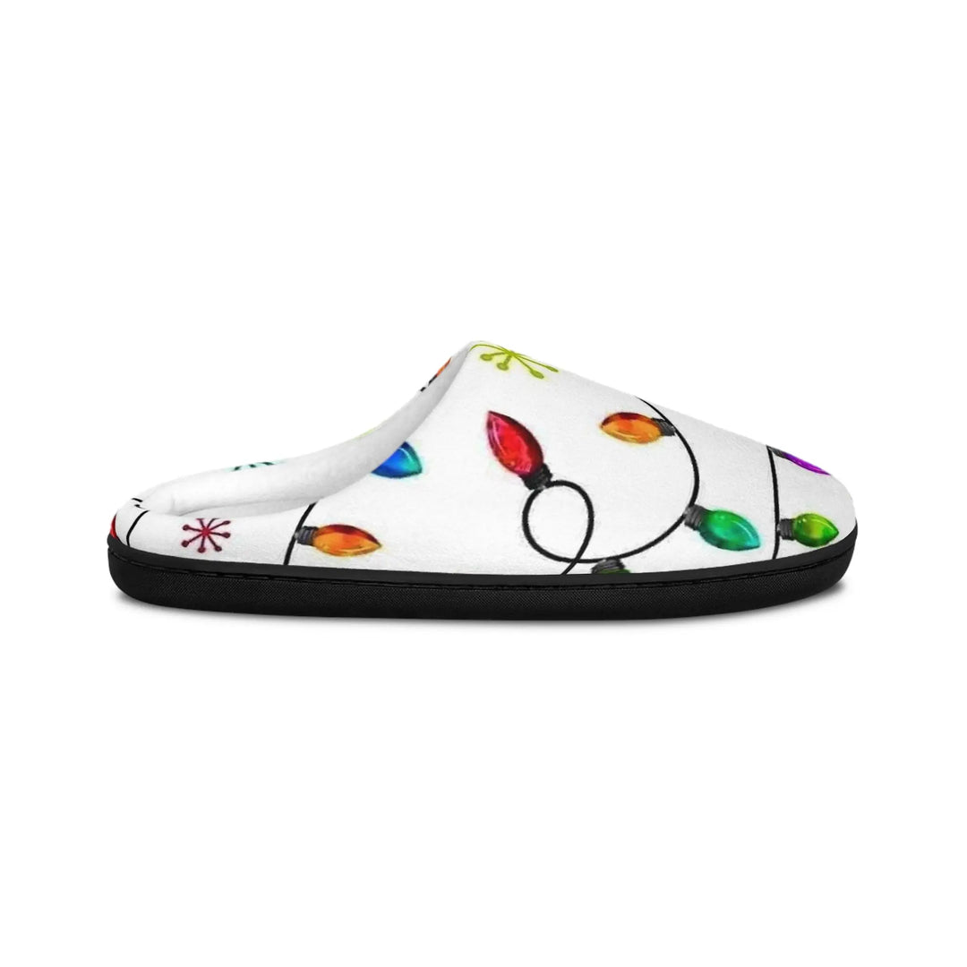 Women’s Christmas Lights Slippers - Secret Design, LLC - Secret Design, LLC