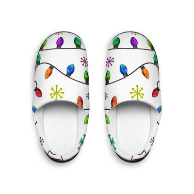 Women’s Christmas Lights Slippers - Secret Design, LLC - Secret Design, LLC