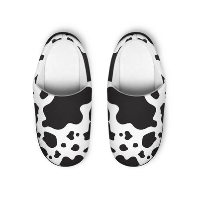 Slippers Cow Women Indoor Slippers Printify