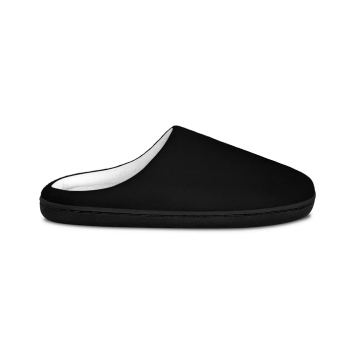 Slippers Black Men's Indoor Slippers Printify