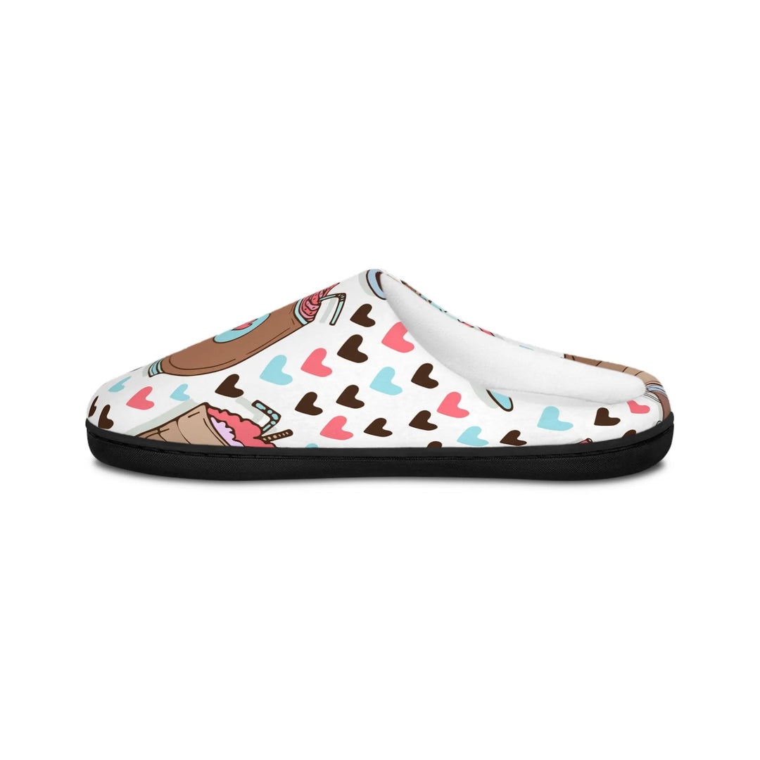 Slippers Coffee Lover's Women Indoor Slippers Printify
