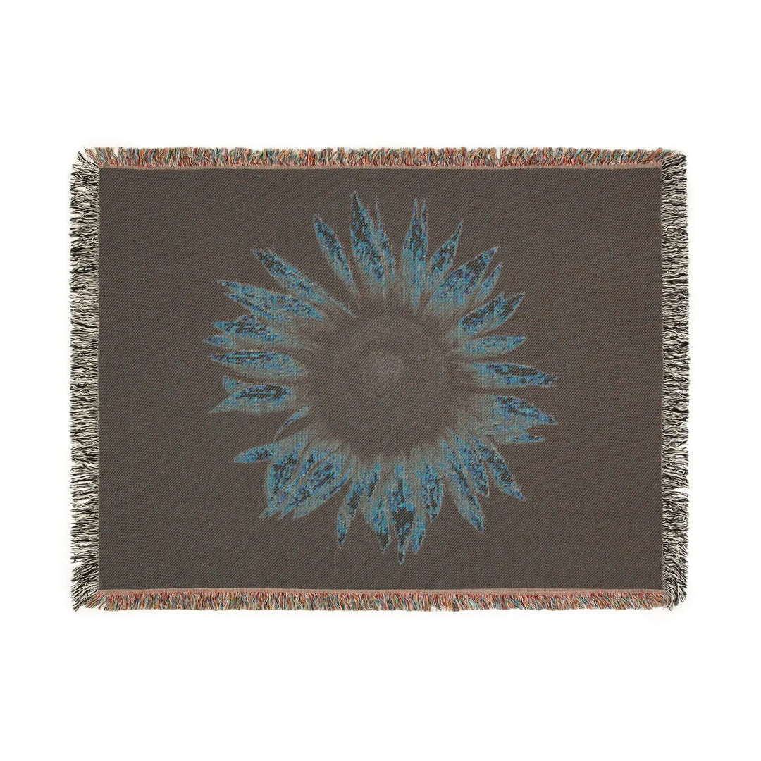 Blanket Sunflower Woven Blanket - Secret Design, LLC Printify