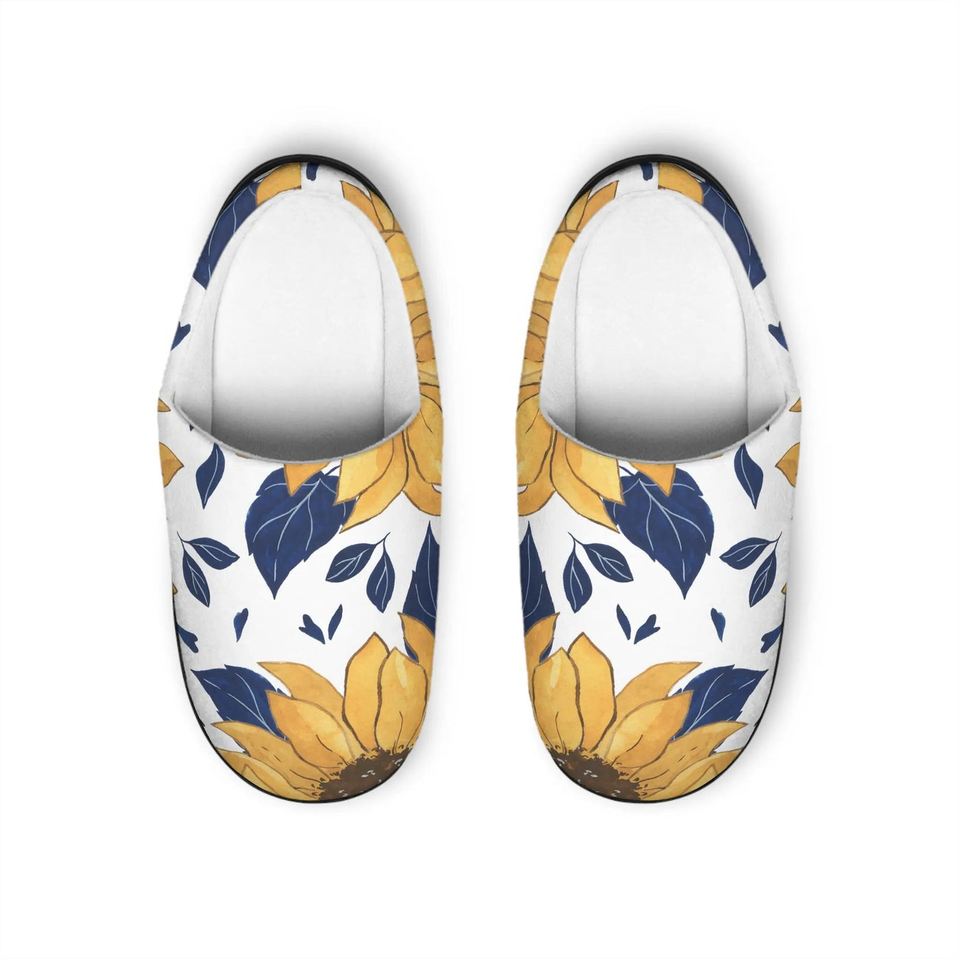 Slippers Floral Women Indoor Slippers Printify