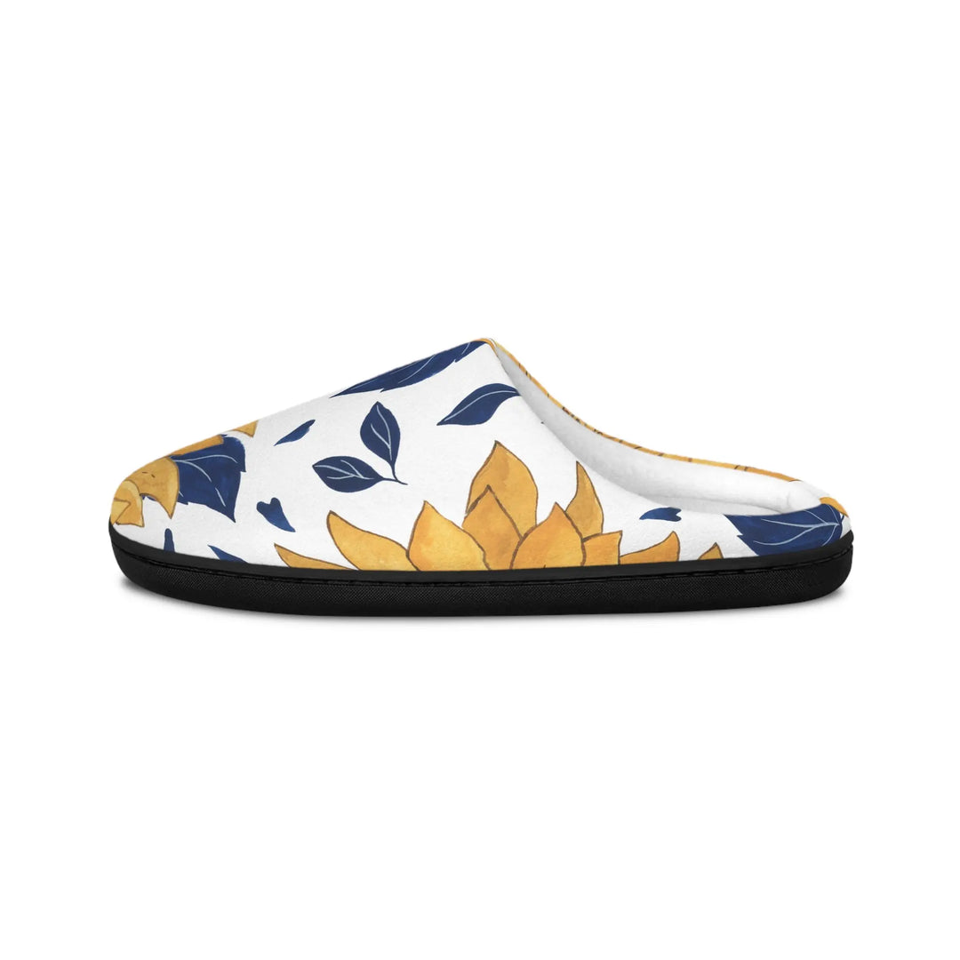 Slippers Floral Women Indoor Slippers Printify