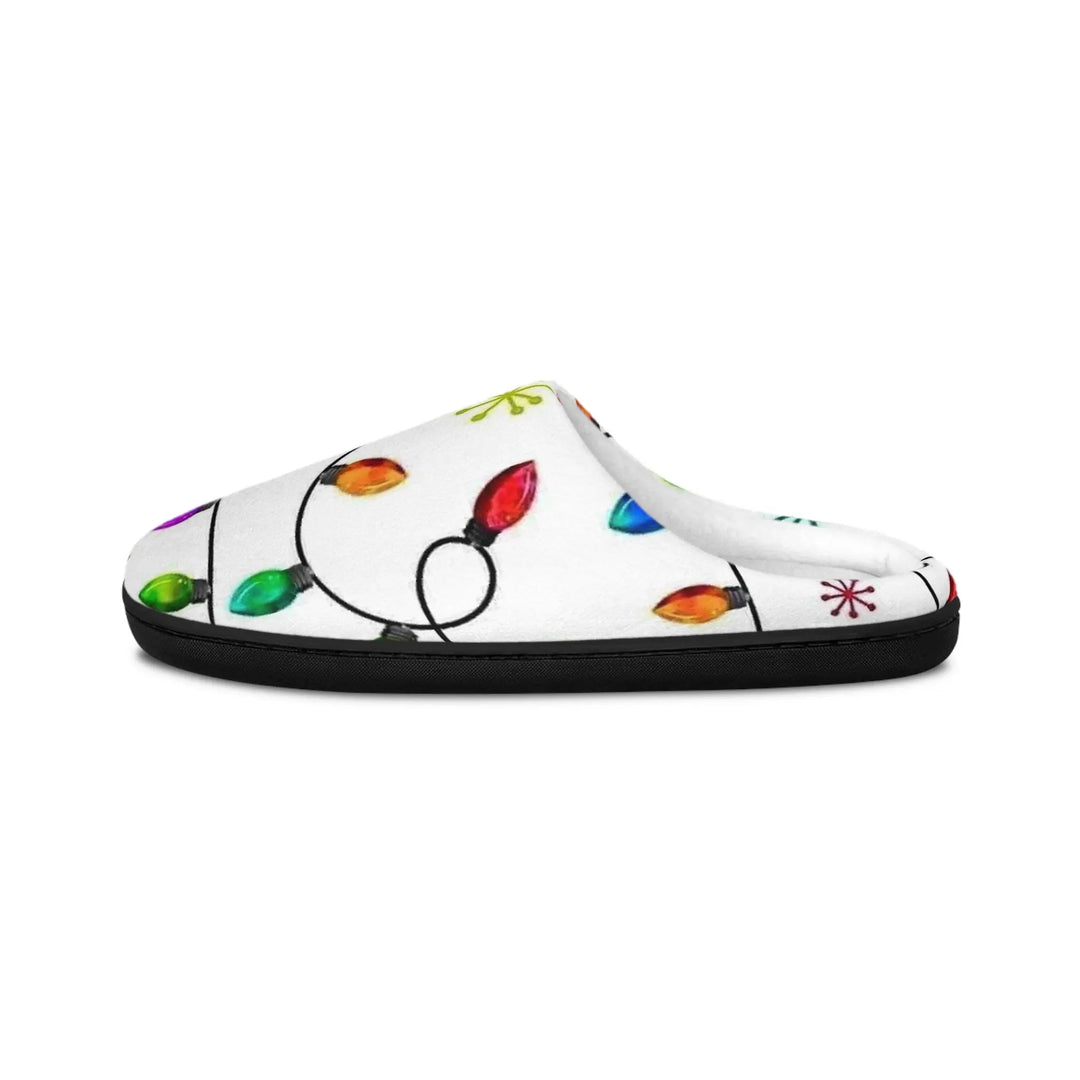 Women’s Christmas Lights Slippers - Secret Design, LLC - Secret Design, LLC