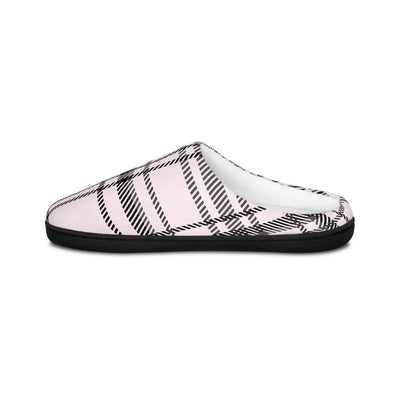 Slippers Plaid Women's Indoor Slippers Printify