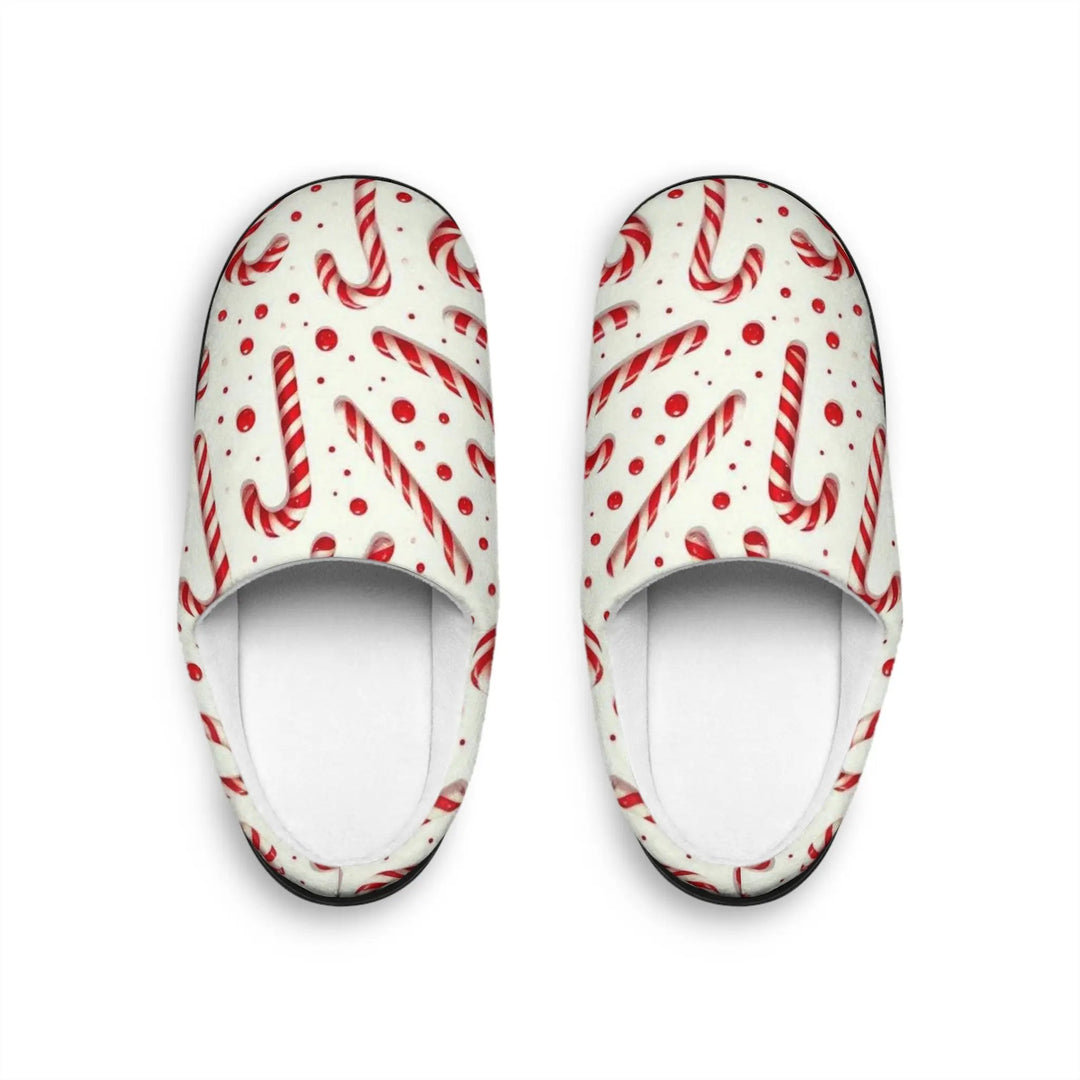 Men’s Candy Cane Slippers – Secret Design, LLC - Secret Design, LLC
