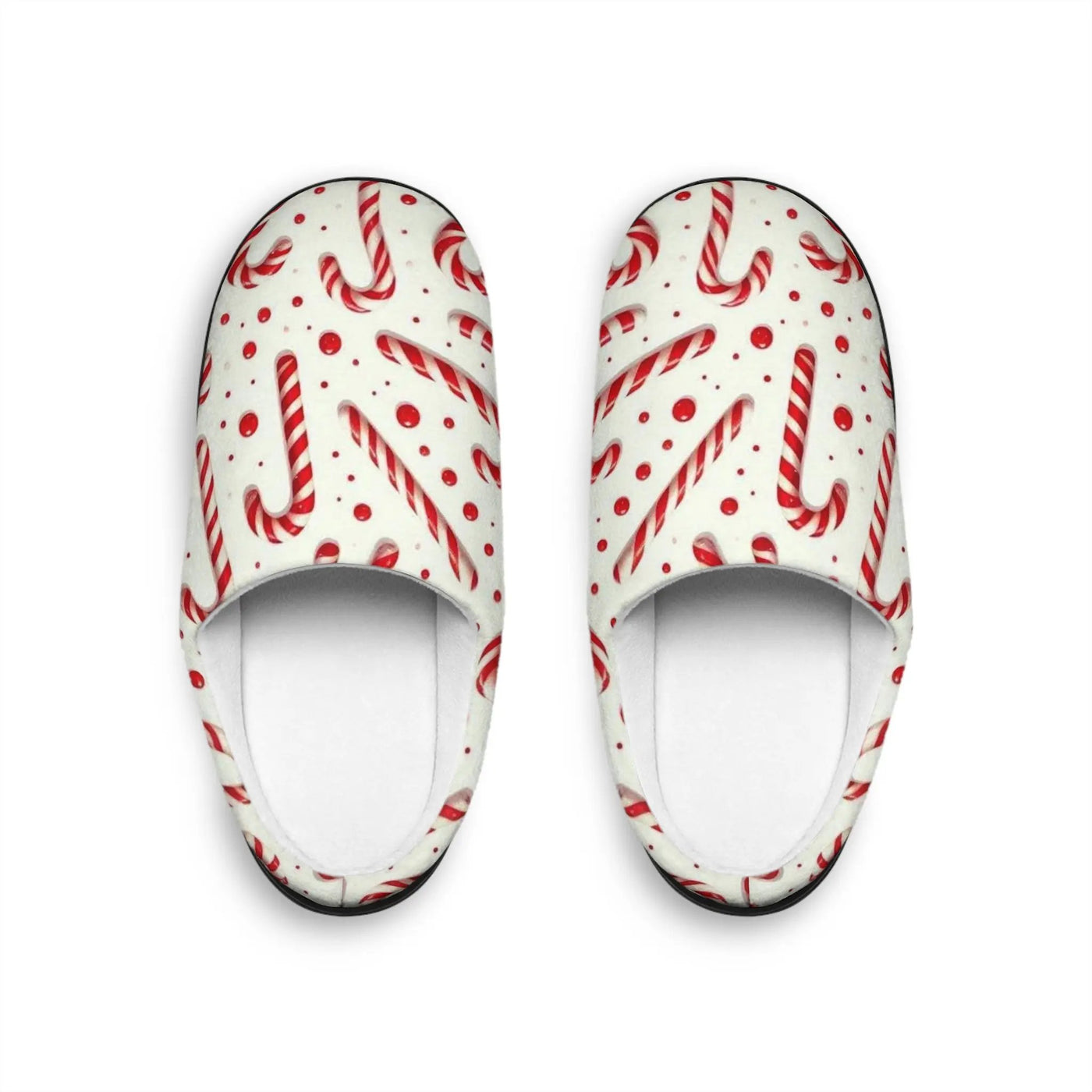 Men’s Candy Cane Slippers – Secret Design, LLC - Secret Design, LLC