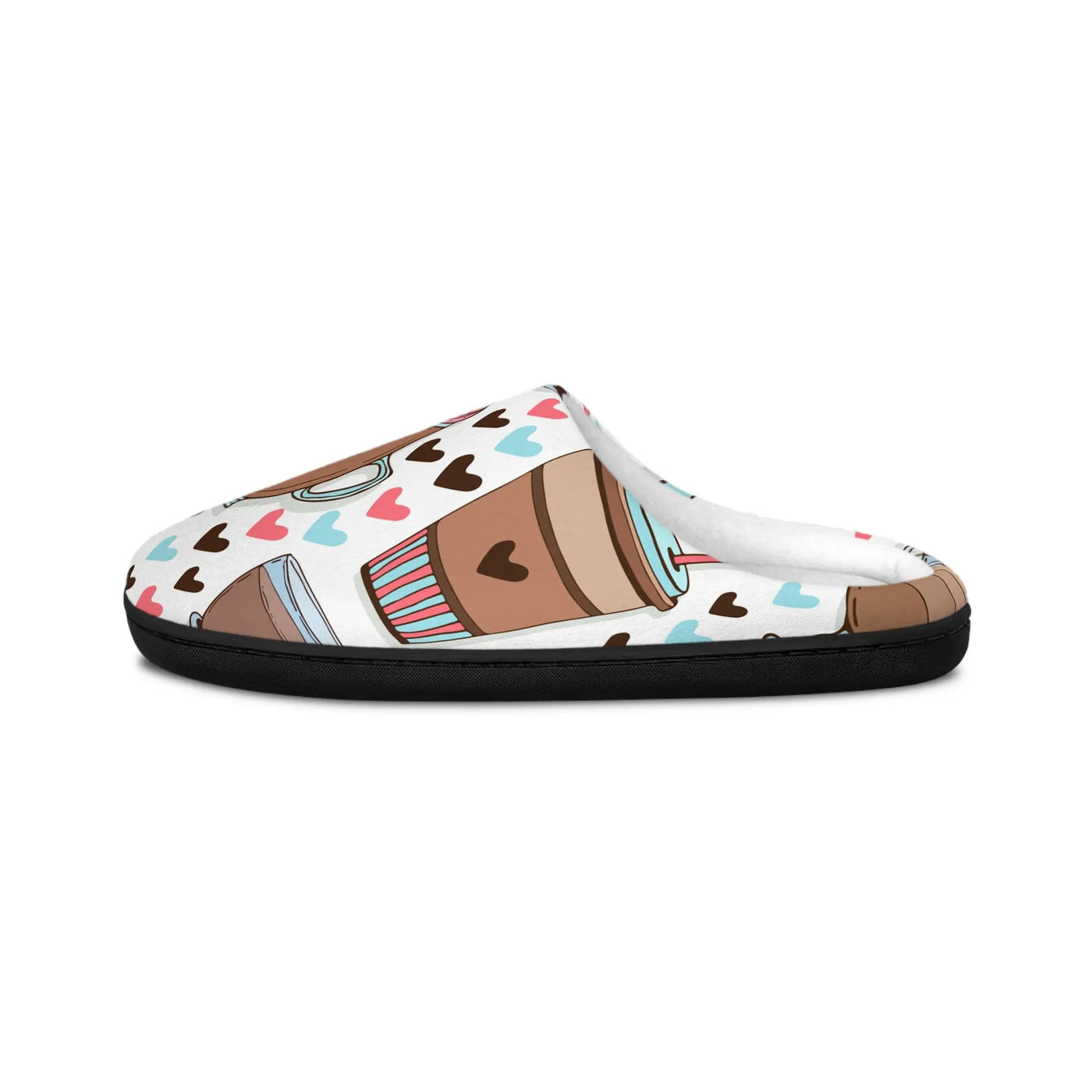Slippers Coffee Lover's Women Indoor Slippers Printify