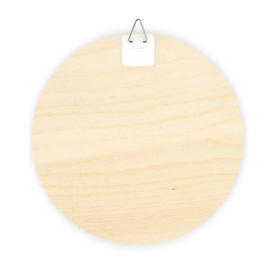 Wood Signs - Halloween Gnomes Circular Wooden Sign - Secret Design, LLC 