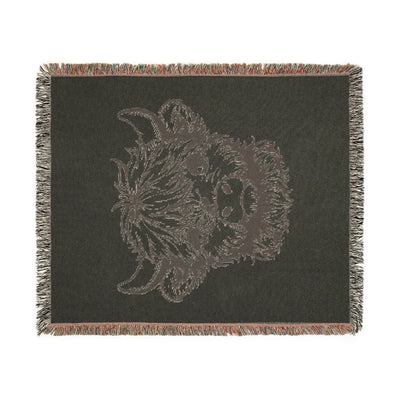 Blanket Highland Cow Woven Blanket - Secret Design, LLC Printify