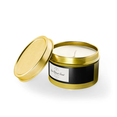 Soy Candle Spa Retreat Scented Elegant Tin - Secret Design, LLC Printify