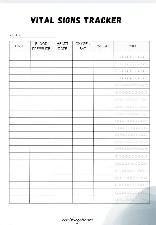 Blood Sugar Planner – Digital Glucose & Health Tracker Secret Design, LLC