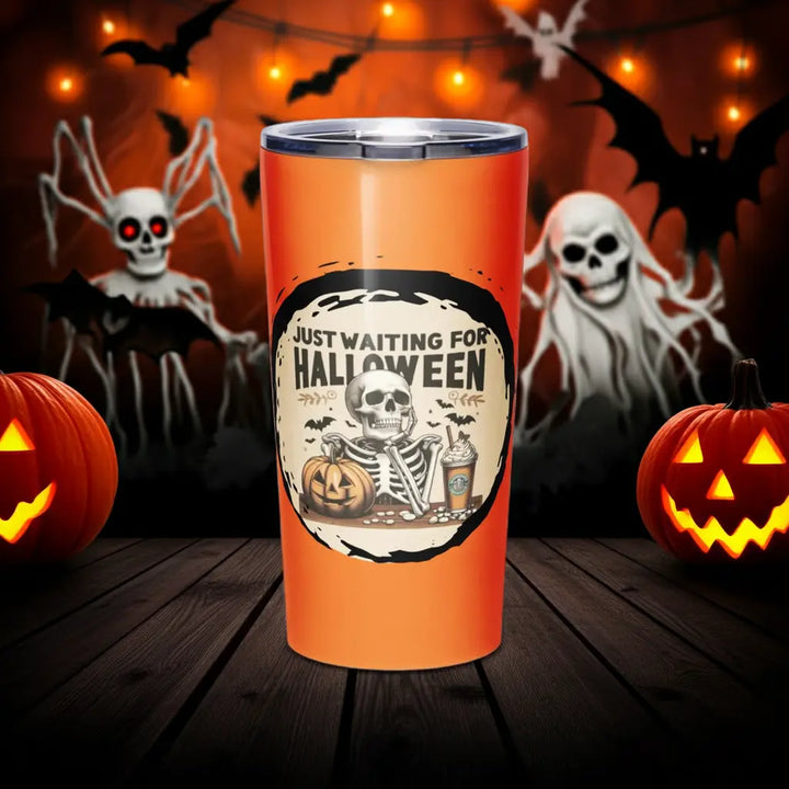 Halloween Tumbler Waiting for Halloween - Secret Design, LLC