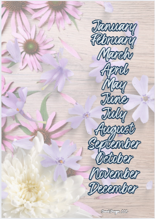 Flowers Journal | Floral Mindfulness & Self Care Journal - Secret Design, LLC