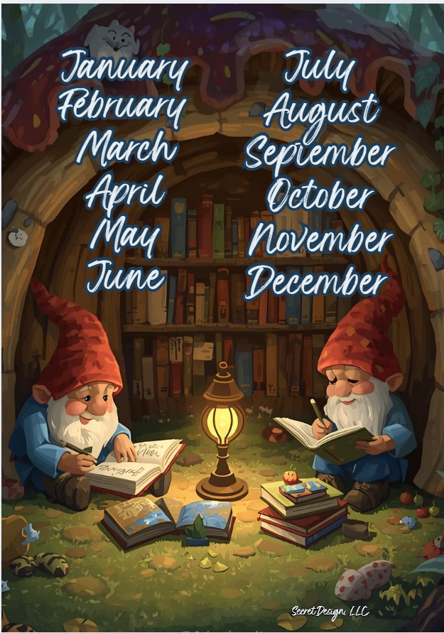 Gnome Journal | Whimsical Creative & Self Care Journal - Secret Design, LLC