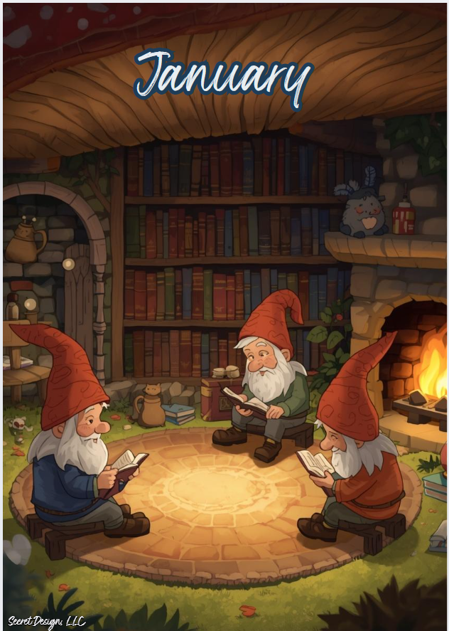 Gnome Journal | Whimsical Creative & Self Care Journal - Secret Design, LLC