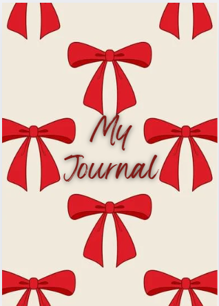 Red Bow Journal | Self Care & Mindfulness Journal - Secret Design, LLC