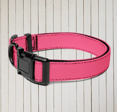 Pet collar Solid Pink Printful