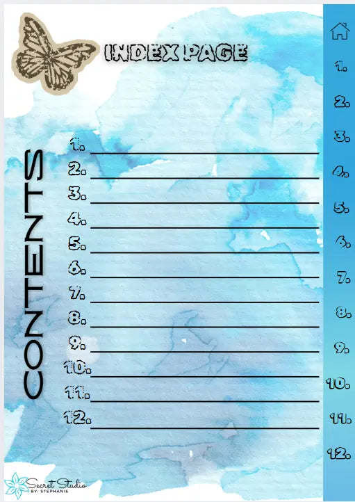 Digitial Notebook Blue Printful