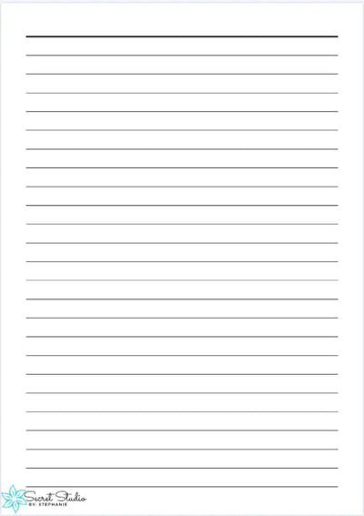 Digital Notebook School Printful
