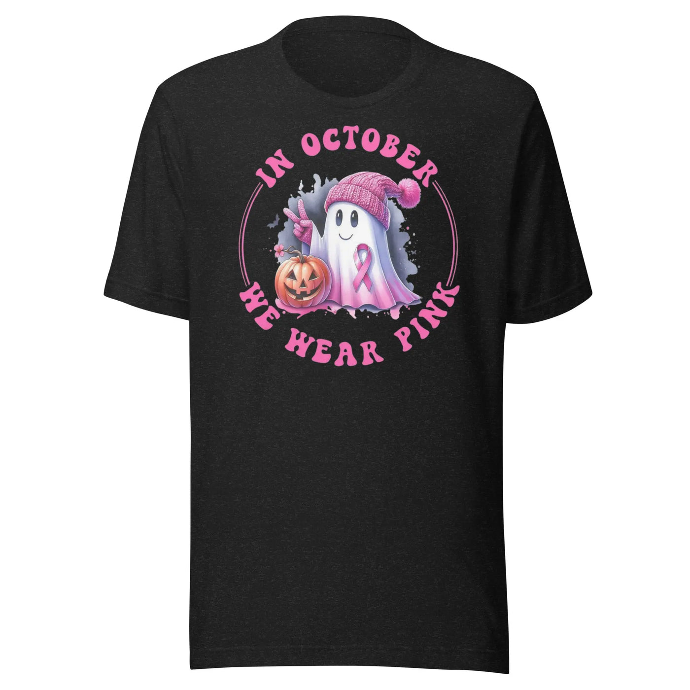Unisex t-shirt Ghost Wear Pink - Secret Design, LLC